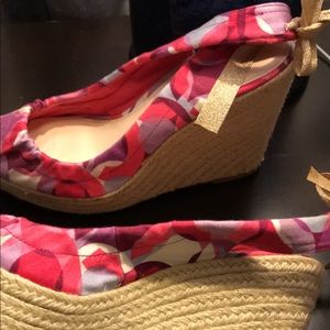 Coach heeled espadrilles
